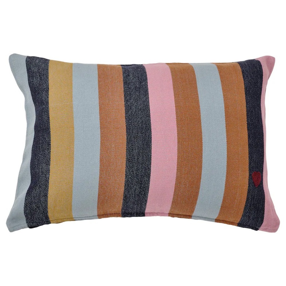 IKEA MAVINN Cushion Cover Multicolor Striped 16x23 Cotton 105.528.97 NEW